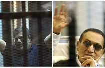 Video | Mısır'ın eski liderleri Mursi ve Mübarek mahkemede yüz yüze