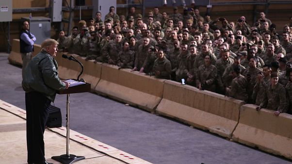 ABD Başkanı Trump sürpriz Irak ziyaretinde Suriye'den çekilme kararını savundu ABD Başkanı Trump sürpriz Irak ziyaretinde Suriye'den çekilme kararını savundu