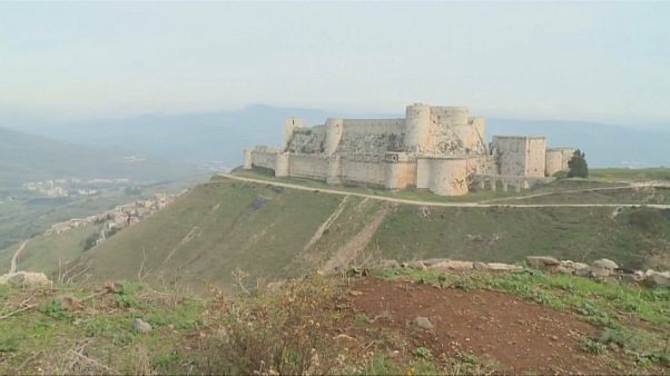 Un château des croisades à l'épreuve de la guerre Un château des croisades à l'épreuve de la guerre