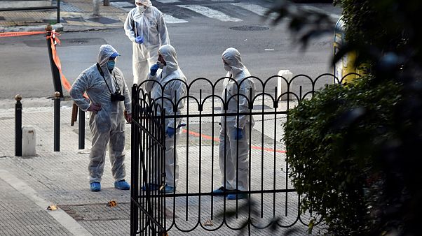 Explosion devant une église d'Athènes Explosion devant une église d'Athènes
