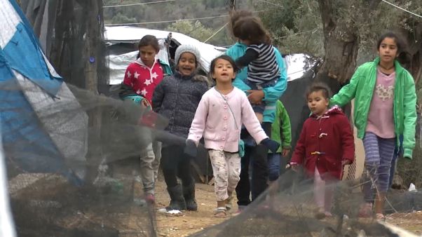 Moria migrant camp: Thousands of people remain living in dire conditions in Greece Moria migrant camp: Thousands of people remain living in dire conditions in Greece