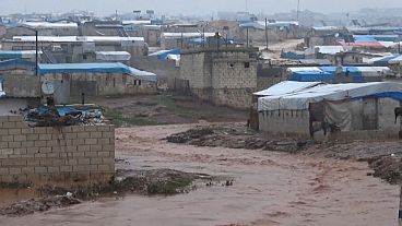 سیلاب در اردوگاه‌های آوارگان سوری؛ درخواست کمک از سازمان‌های بین‌المللی
