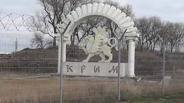 Завершено строительство заграждения на Перекопе Завершено строительство заграждения на Перекопе