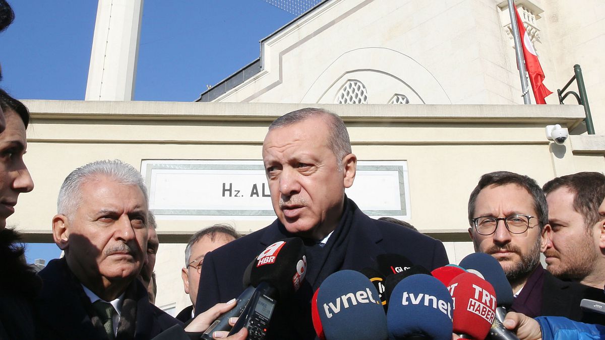 Erdoğan: Esad güçleri Menbiç'te psikolojik operasyon yapmaya çalışıyor