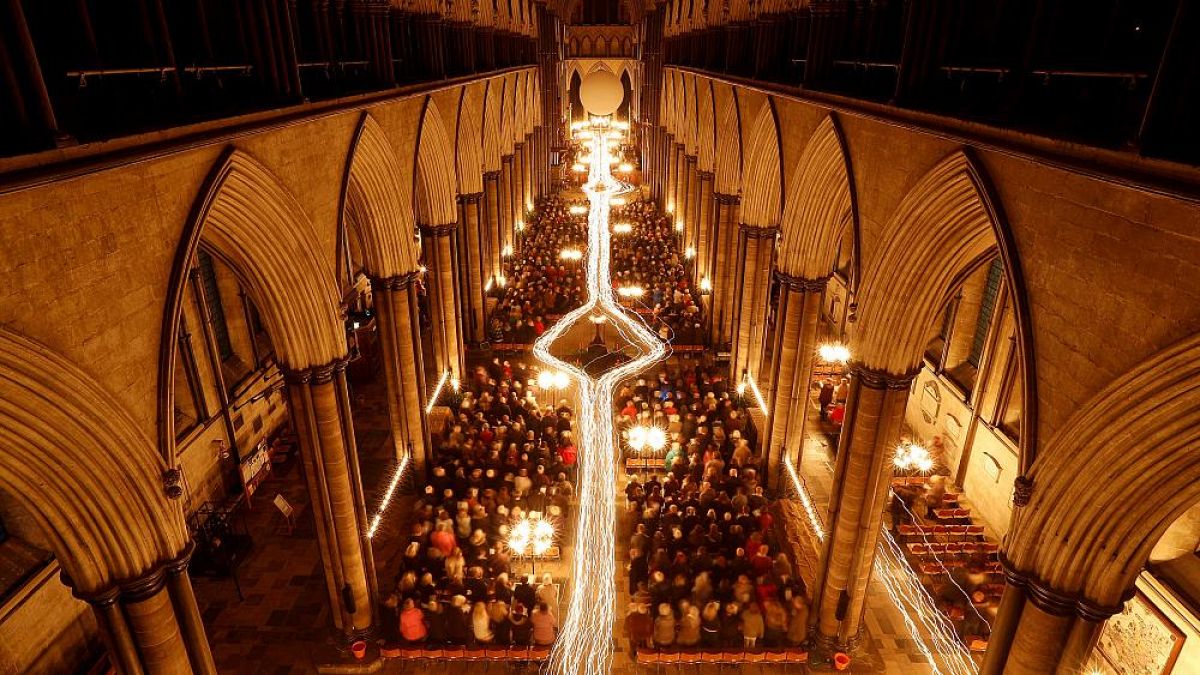 Das Innere der Salisbury-Kathedrale