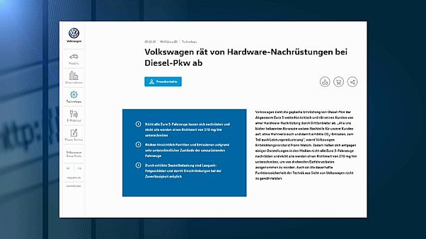 Volkswagen contro il governo tedesco Volkswagen contro il governo tedesco