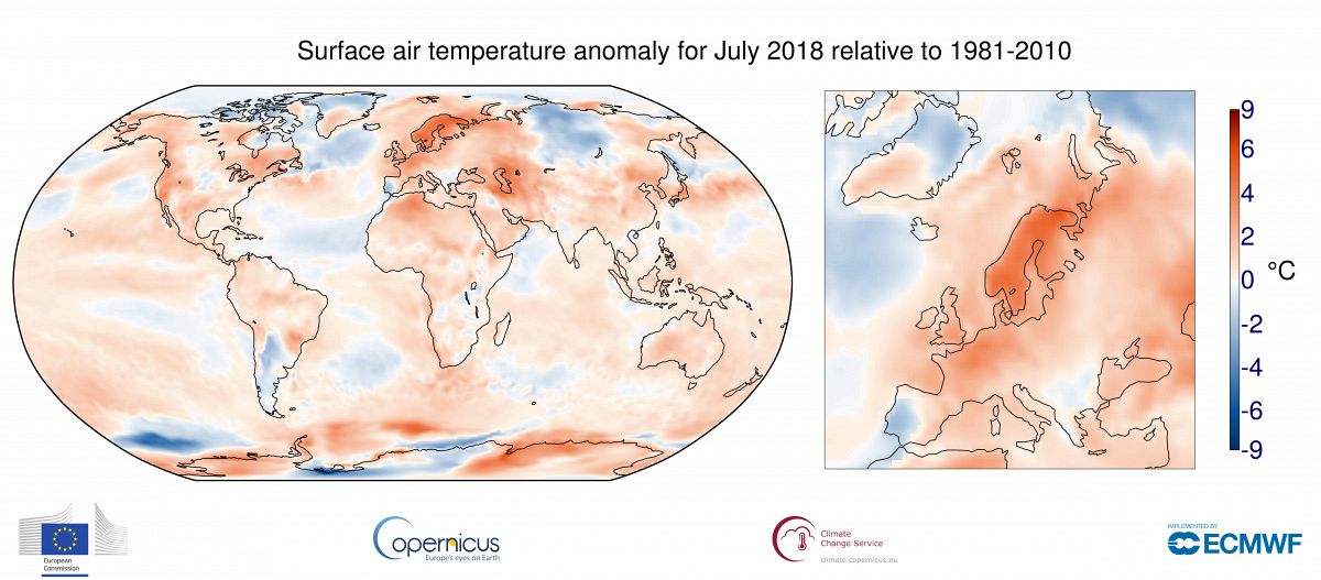 Europe's Chaotic Weather In 2018 Is Wake-up Call For Climate Change ...