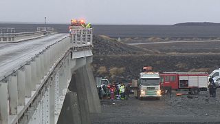A car plunged off the bridge in Iceland killing three British tourists