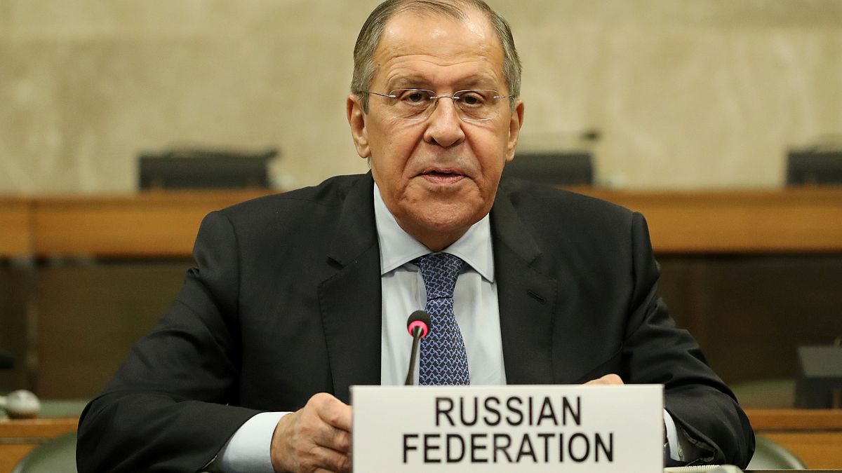 Russian Foreign Minister Sergei Lavrov on Dec 18, 2018.