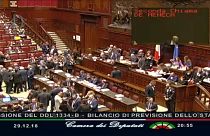 Átment a költségvetés terve az olasz parlamenten