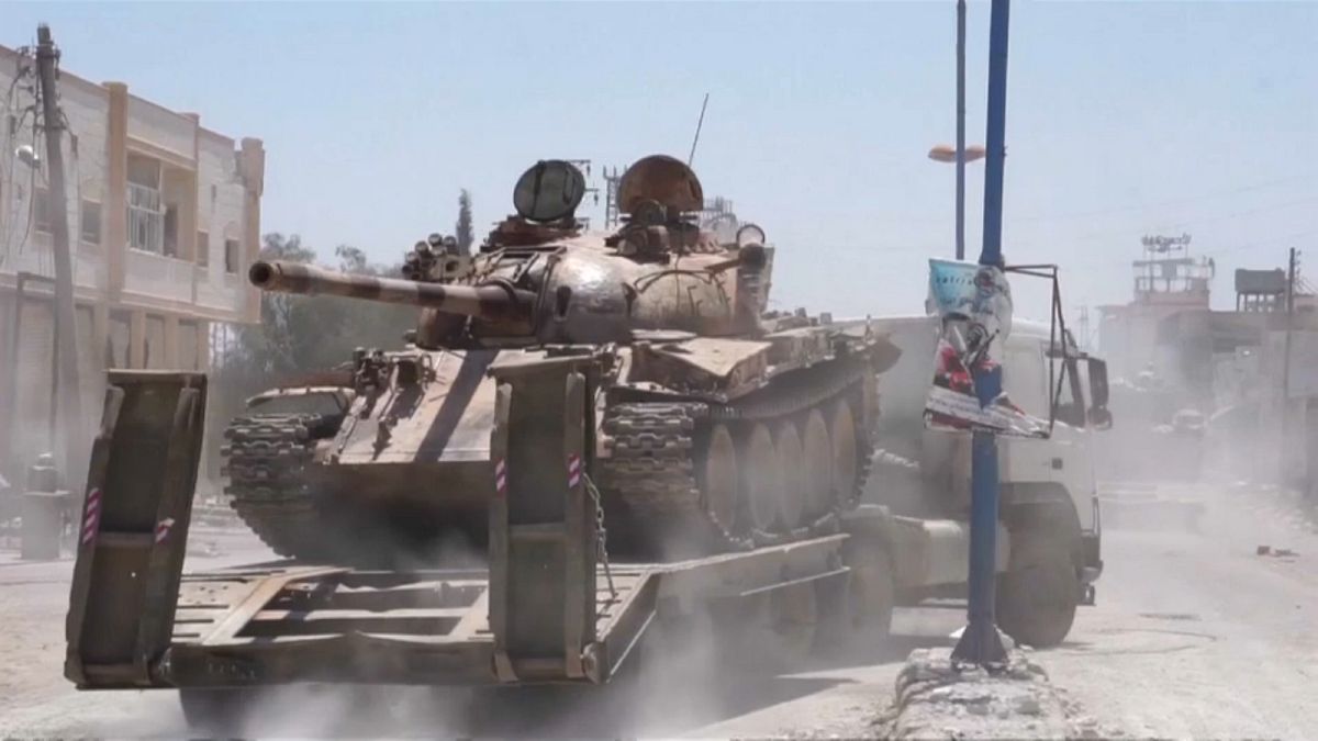 فيديو: السيطرة الكردية على منبج السورية تتقهقر