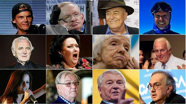 Una mirada retrospectiva a las celebridades europeas que murieron en 2018 Una mirada retrospectiva a las celebridades europeas que murieron en 2018