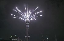 Frühstart in 2019: Sky Tower Spektakel in Auckland
