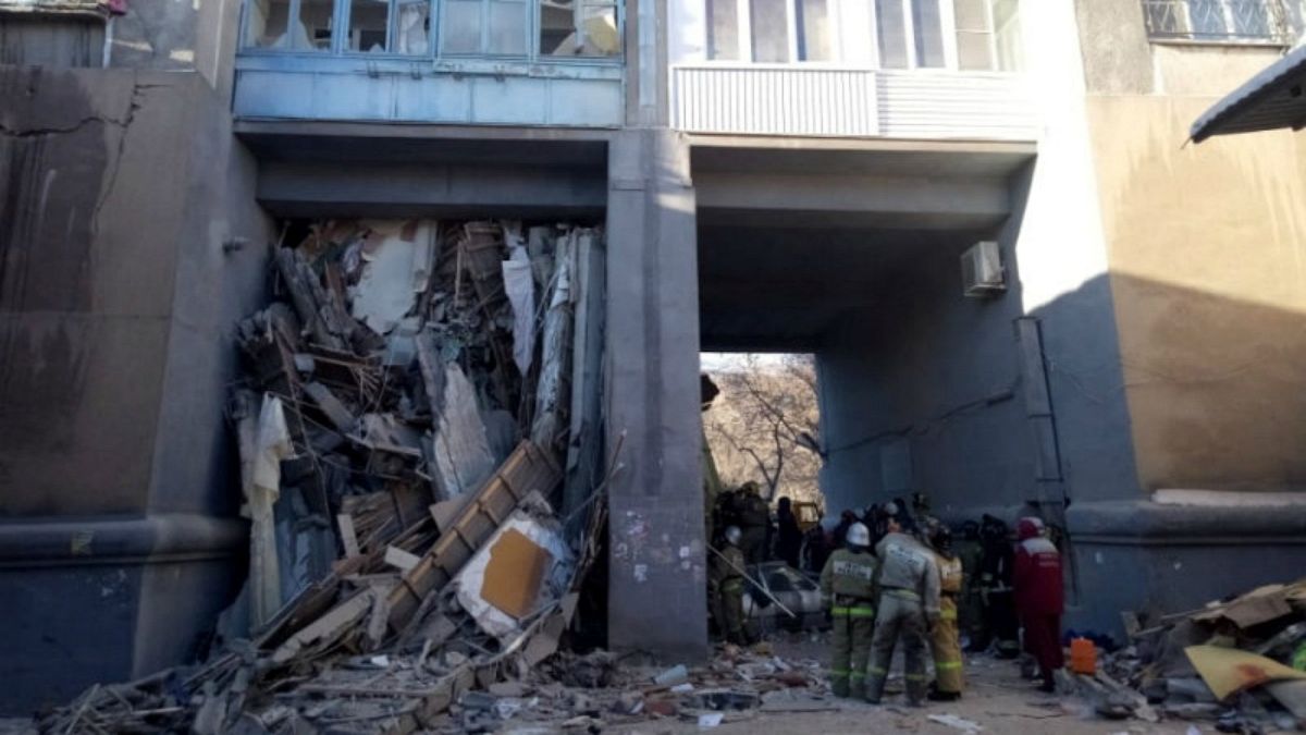 انفجار در یک ساختمان مسکونی روسیه؛ دستکم چهار کشته و دهها مفقود 