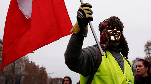 Paris: Gelbwesten wollen Silvesterfeierlichkeiten mit erneuten Protesten stören Paris: Gelbwesten wollen Silvesterfeierlichkeiten mit erneuten Protesten stören