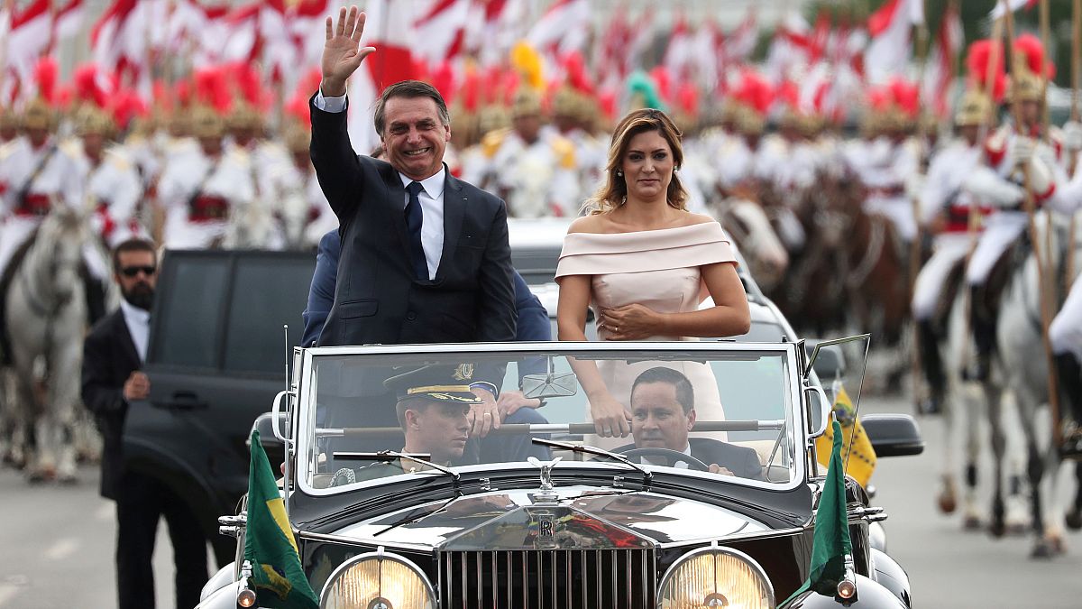 Jair Bolsonaro takes office as Brazil's President