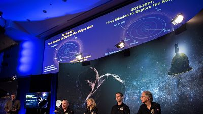 La NASA celebra el éxito de la misión New Horizons