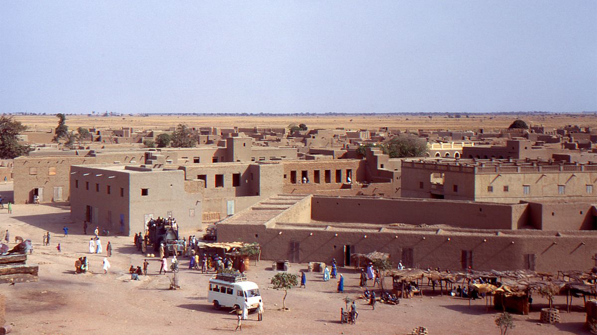 بلدة جنة في منطقة موبتي في مالي 