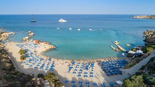 A beach in Cyprus