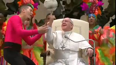 Was joining a circus in the Pope’s New Year’s resolutions?