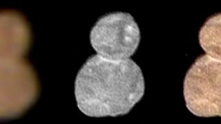 The first color image of Ultima Thule