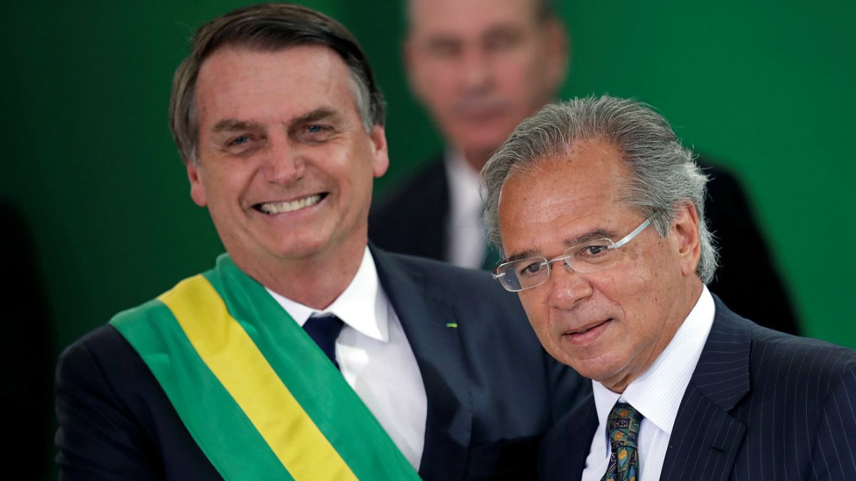 Jair Bolsonaro e Paulo Guedes caíram nas boas graças dos investidores