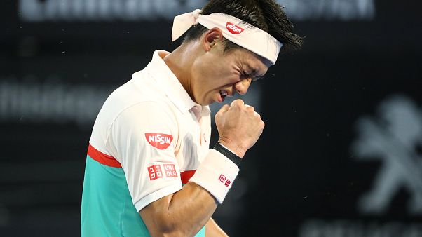 Nishikori elimina a Dimitrov y accede a las semifinales de Brisbane Nishikori elimina a Dimitrov y accede a las semifinales de Brisbane