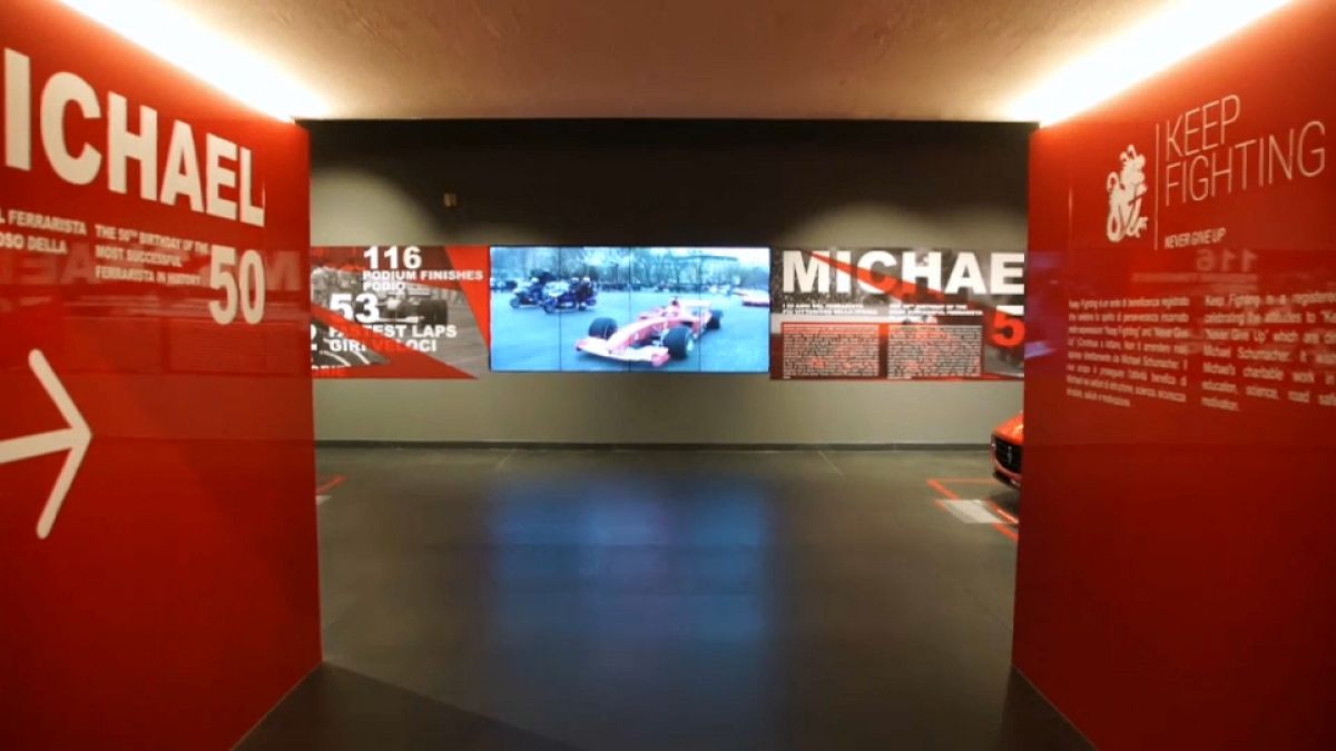A Maranello l'omaggio a Michael Schumacher 