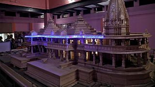 مدل پیشنهادی گروههای هندو برای ساخت معبد در محل مسجد بابری
