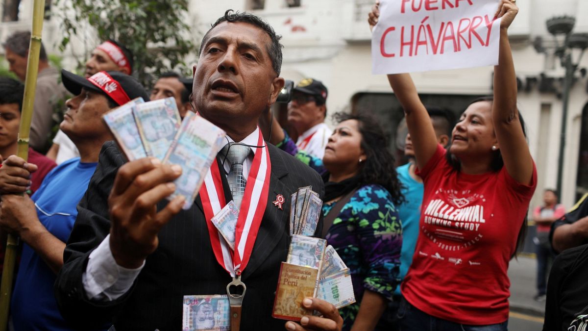 Περού: Διαδηλώσεις κατά της διαφθοράς 
