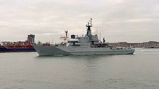 La Royal Navy patrouille dans la Manche