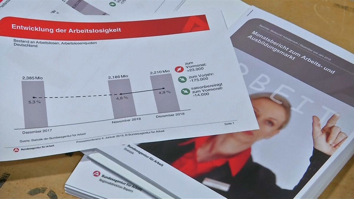 Zahl der Arbeitslosen in Deutschland 2018 auf Rekordtief 