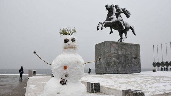 Extrém havazás Görögországban Extrém havazás Görögországban