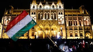 Thousands march in Budapest to protest Hungary's 'slave law'