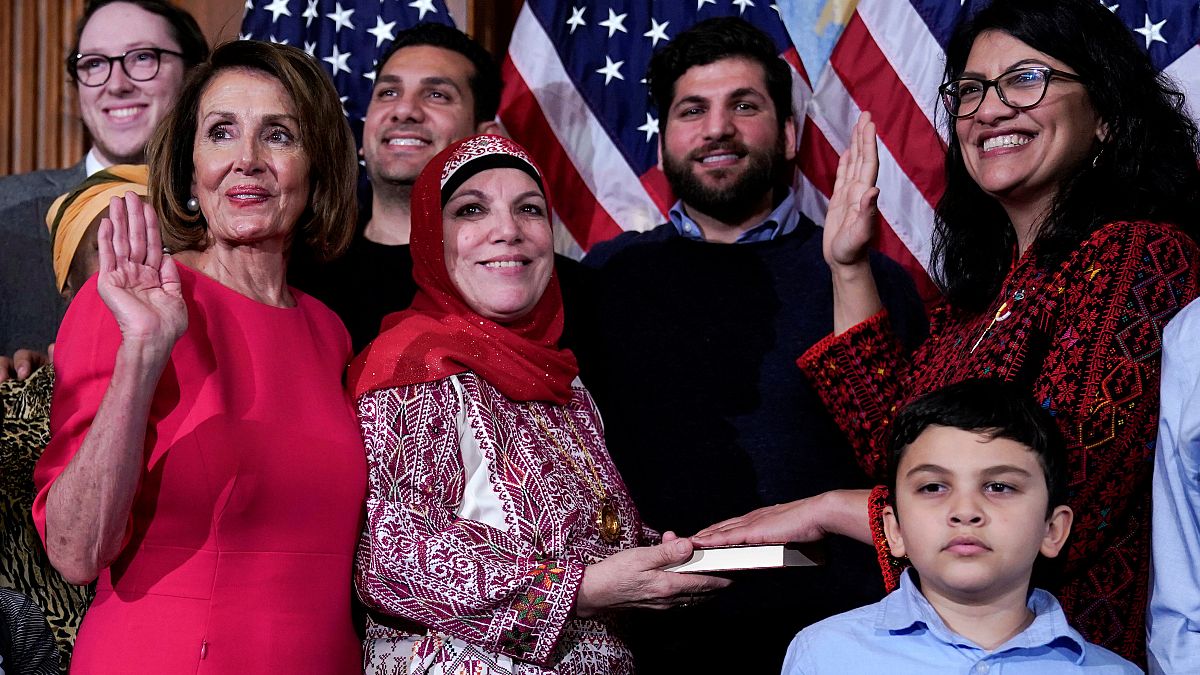 ABD: Kongre'nin ilk Müslüman kadın üyelerinden Tlaib'den Trump'a küfür 