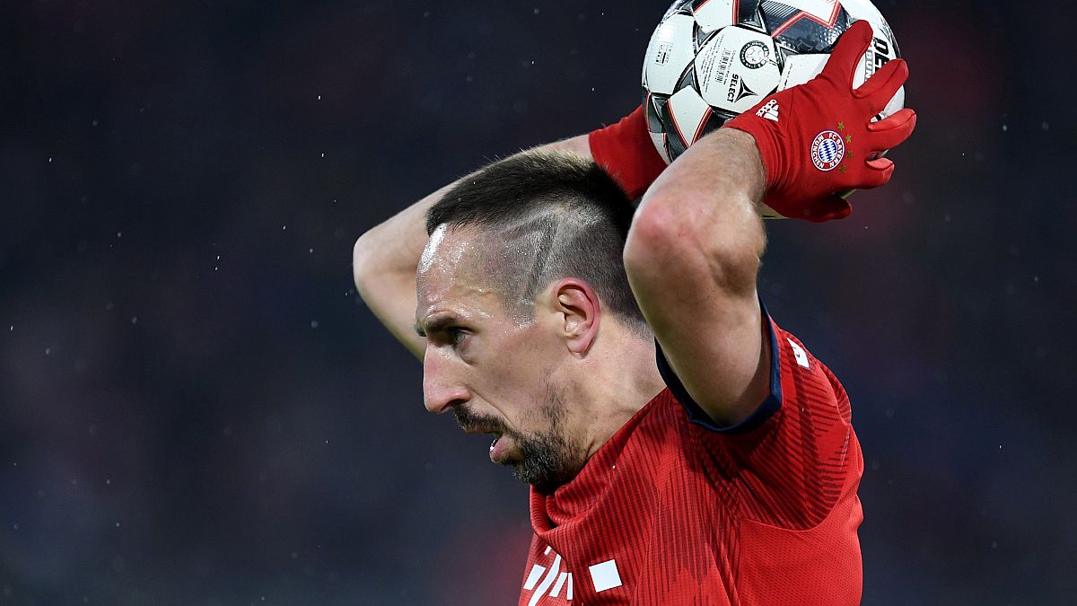 Blattgold, Schimpftirade und Scherze: Ribéry (35) back to business