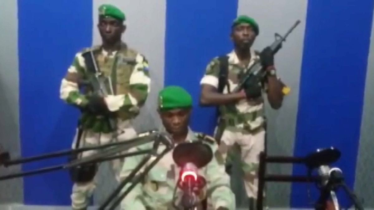 Video | Gabon'da askeri darbe girişimi, Hükümet: Durum kontrol altında