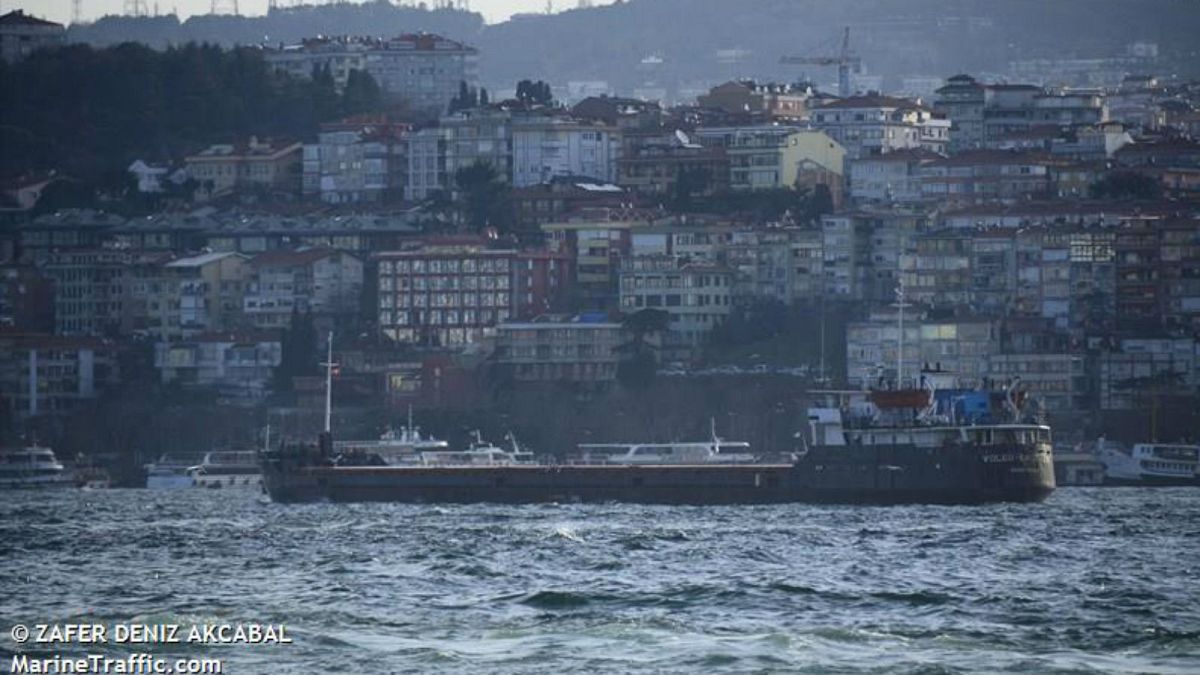 Six killed as cargo ship sinks off Turkey's coast