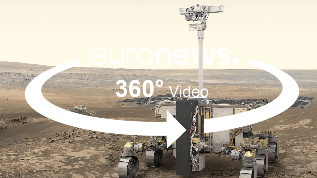 ВИДЕО 360° | Марсоход "Розалинд Франклин" готовится к полёту