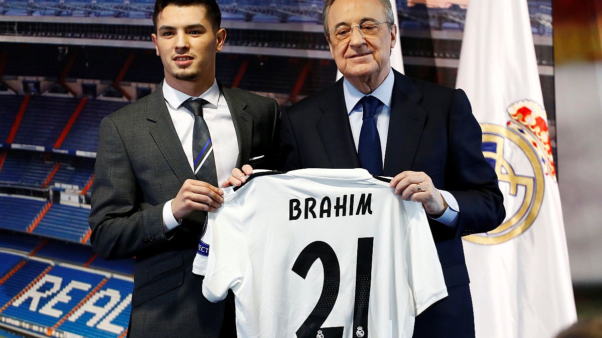 Brahim Díaz cumple un 'sueño' al presentarse con el Real Madrid
