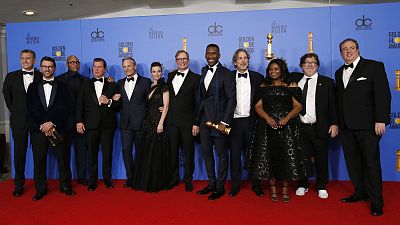 76th Golden Globe Awards - The cast and crew of "Green Book"