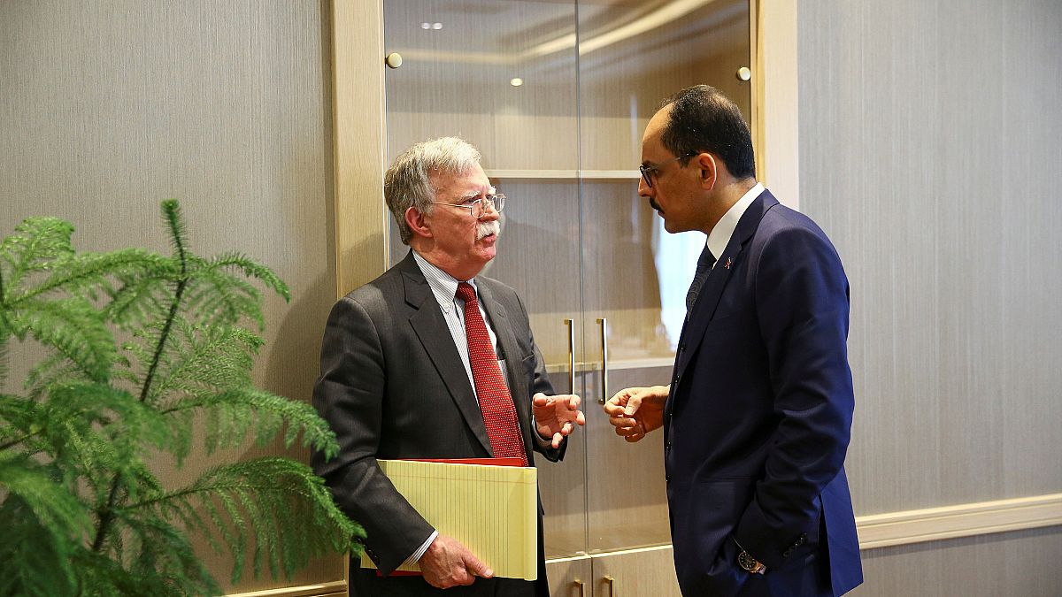  John Bolton speaks to Turkish counterpart Ibrahim Kalin 