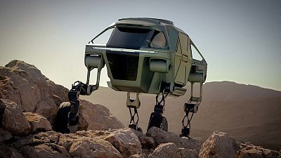 Take a stroll into the future with this walking car Take a stroll into the future with this walking car