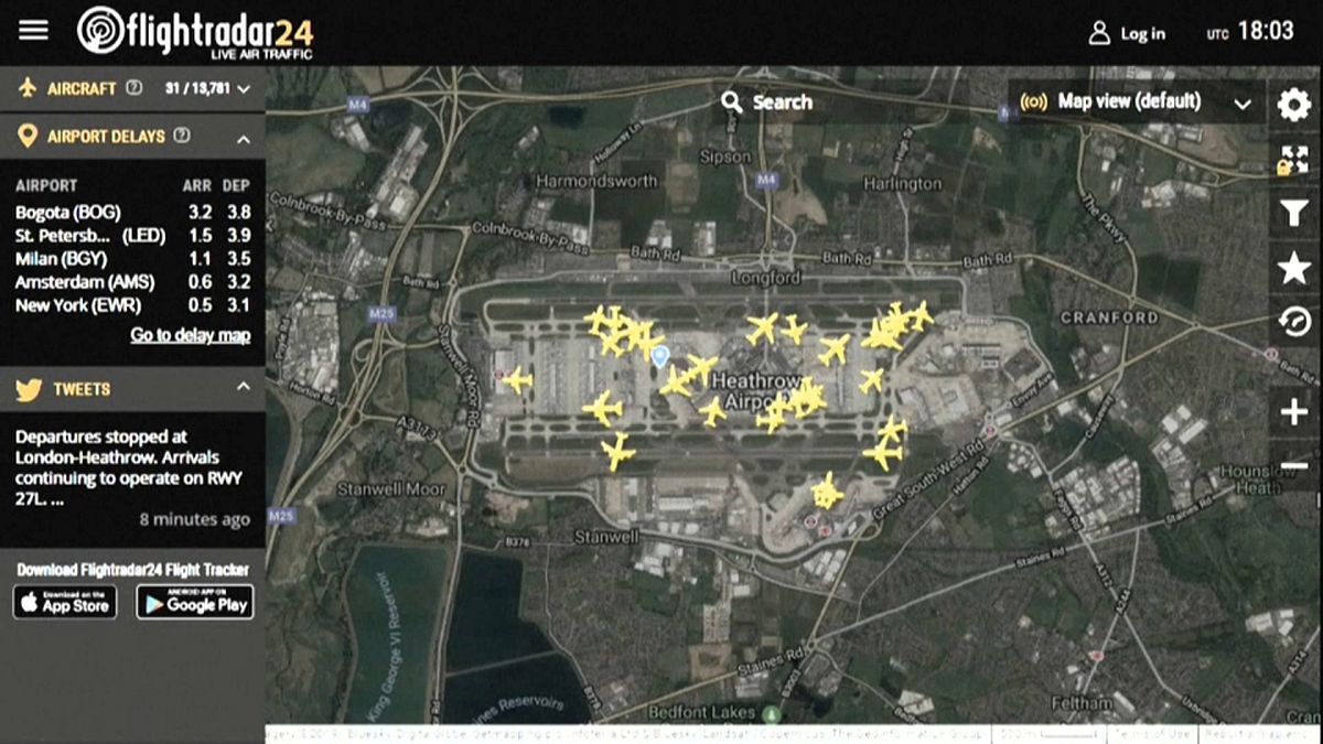 Nach Drohnensichtung - Heathrow fliegt wieder
