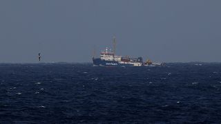 Спасательное судно Sea-Watch 3 у берегов Мальты