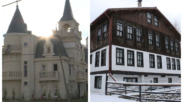 Tepkilere rağmen sahipleri �şato evler�i savunuyor Mudurnu�nun tarihi