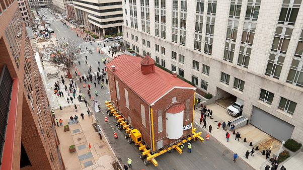 Washingtons älteste Synagoge zieht um Washingtons älteste Synagoge zieht um