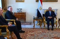بومبيو يلتقي الرئيس المصري ضمن جولته في الشرق الأوسط 