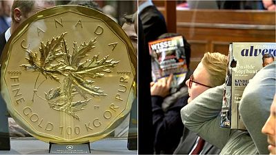 Big Maple Leaf: Four men go on trial accused of stealing huge gold coin from Bode Museum, Berlin
