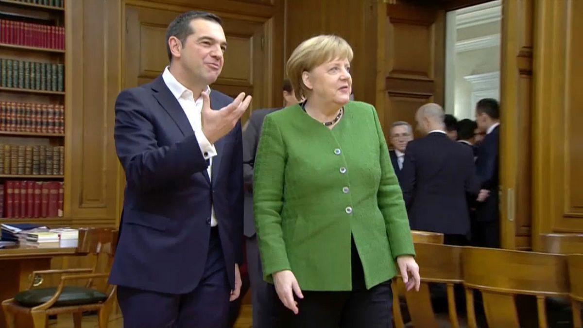 Merkel en Grèce pour la première fois depuis 2014